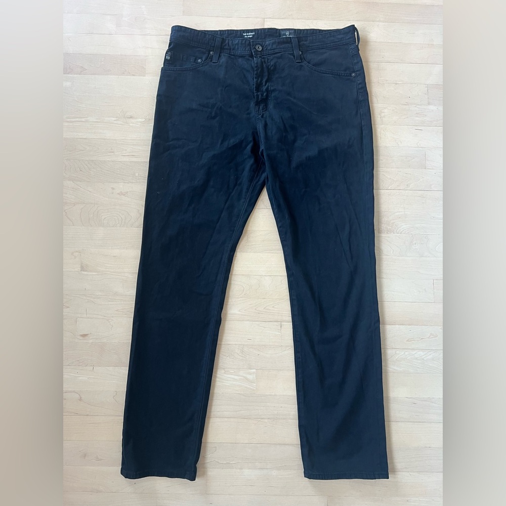 AG Jeans "The Everett" Slim Straight Size 38 x 32 Black Men’s Jeans